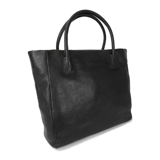 High Quality Made In Italy Soft And Lightweight Genuine Leather Tote Bag Large Capacity For All Season