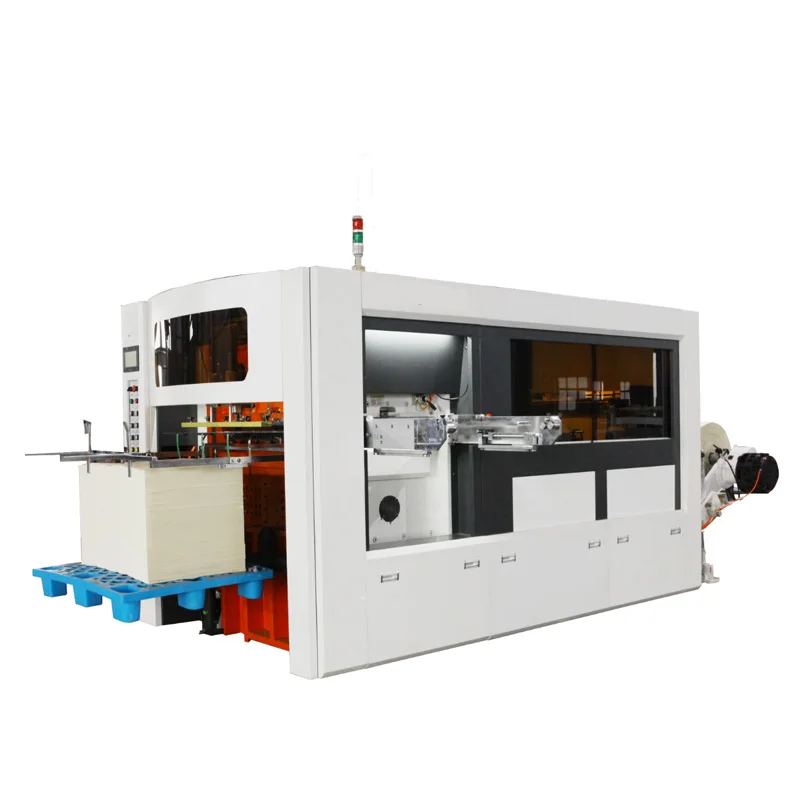 High-Speed 150-210times/min Disposable Paper Cup ROLL-TYPE Die Cutting Machine