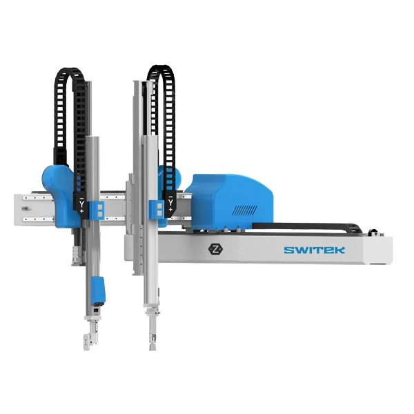 5 Axis servo injection plastic manipulator for Fitting inlay and removal