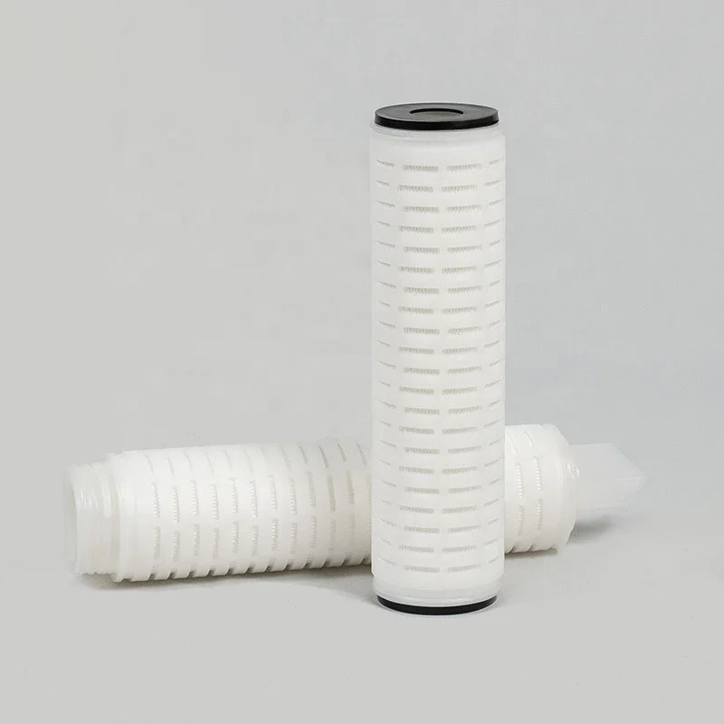 0.22 Micron Polypropylene Pleated Water Filter Cartridge, 0.45 Micron PP Filter
