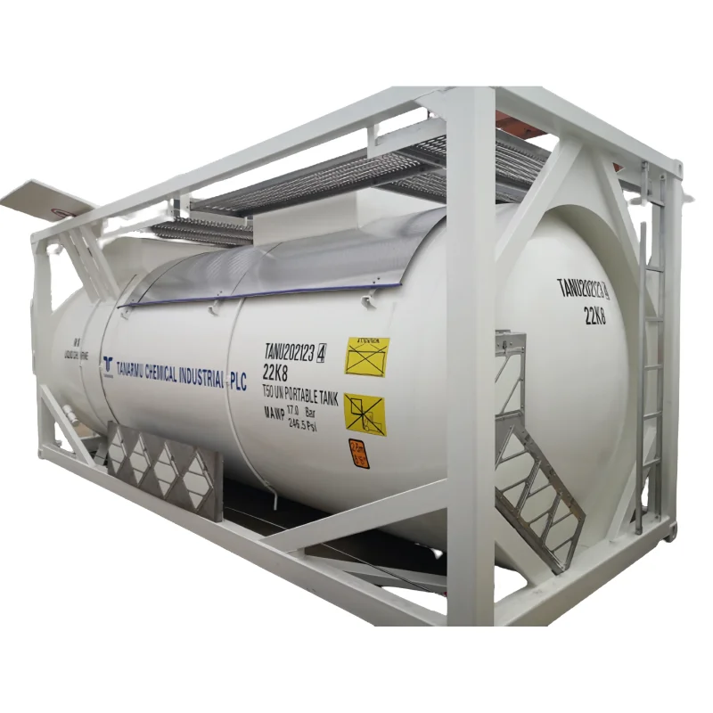 20 ft Pressure Capacity ISO Propane Storage and Transportation tank T50 LPG Container