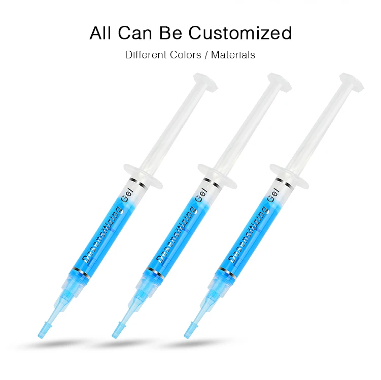 Dental Teeth Whitening Gel HP 3ml Remineralization Gum Protection Gel for Effective Teeth Whitening