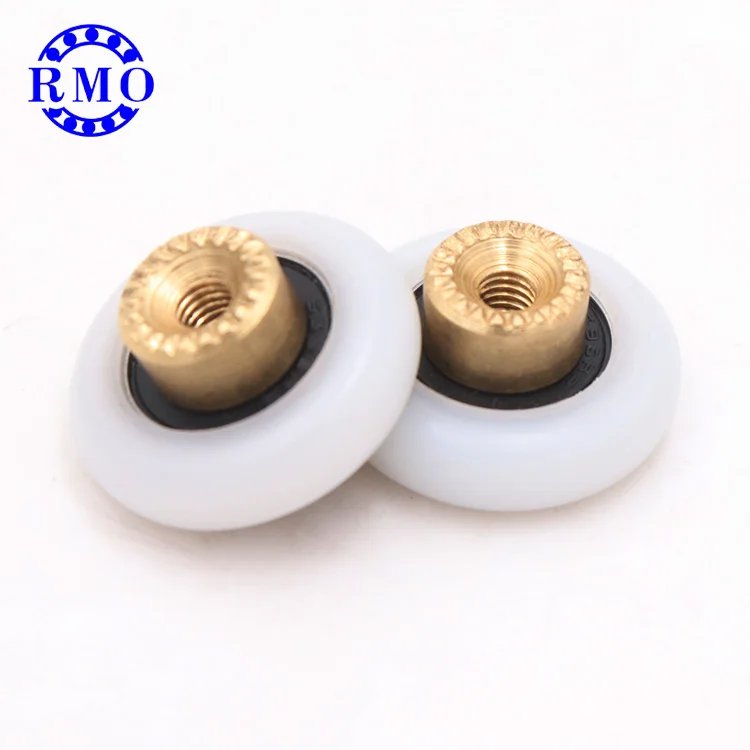 factory OEM shower door roller accessories plastic Bathroom rollers sliding Door Roller wheel