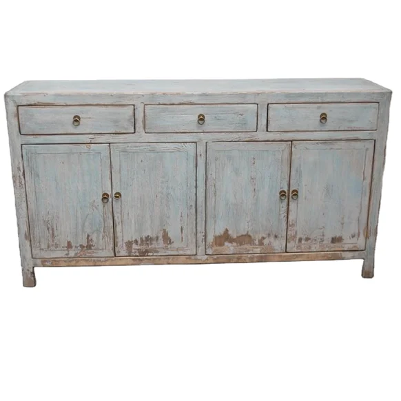 Wholesale Chinese antique distressed  sideboard living room popular selling living room furniture