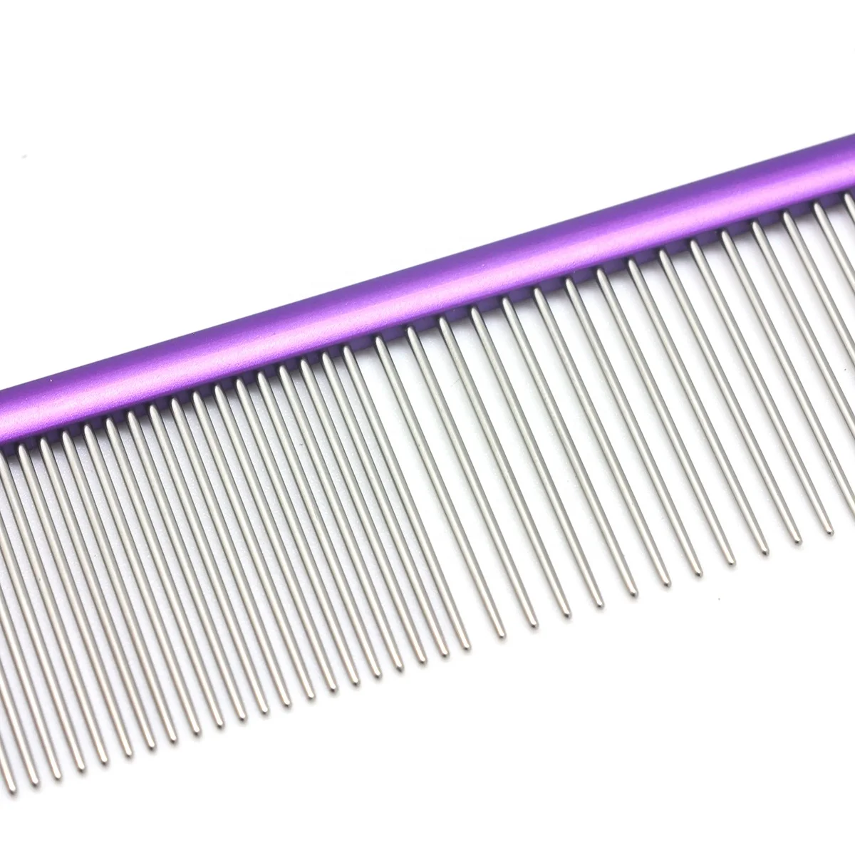 Promotional Sale Hond Kam Pet Deshedding Brush Matting Dog Comb Pets Comb With Smooth Round Head