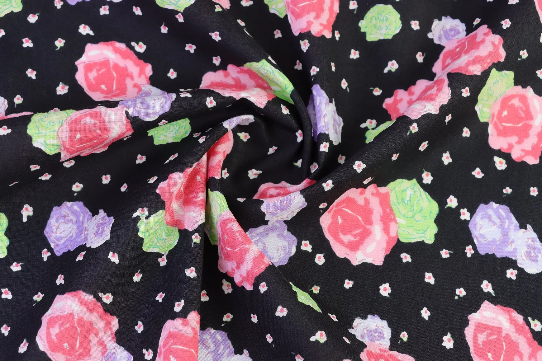 100%Cotton B417 Nano Cotton Print Fabric Textile Custom Design Plain Woven Fabric for Women for Cloth