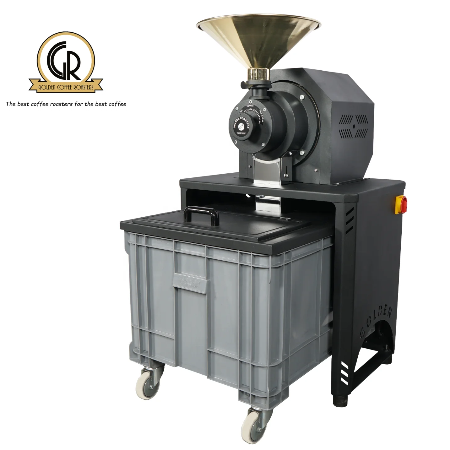 
GRG-20 High Quality Commercial Coffee Bean Grinder 20 cm Stainless Steel Burrs for Industrial Use 