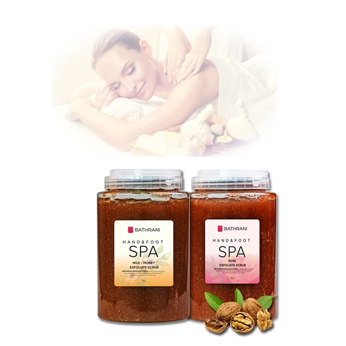 Whitening Foot & Hand Care Exfoliating Gel Natural Body Scrub