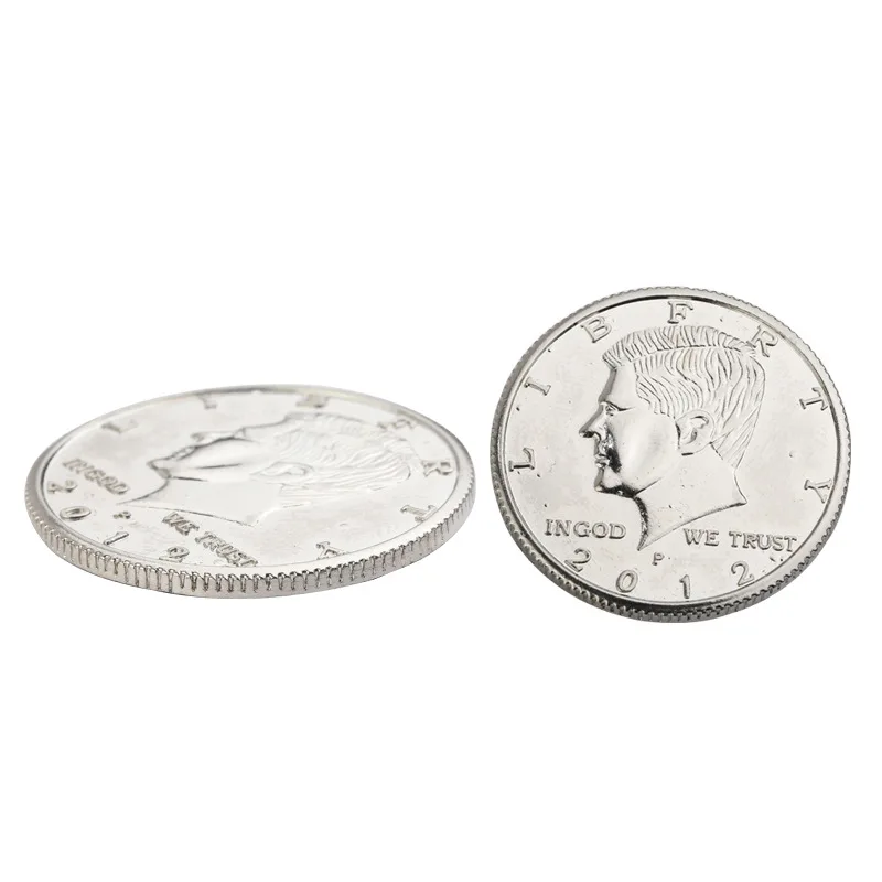 Lighters Creative Compact Butane Lighter Gas Lighter Inflated Gas Jet Pendant Coin Bar One Dollar Metal Gift Keychain Key Chain