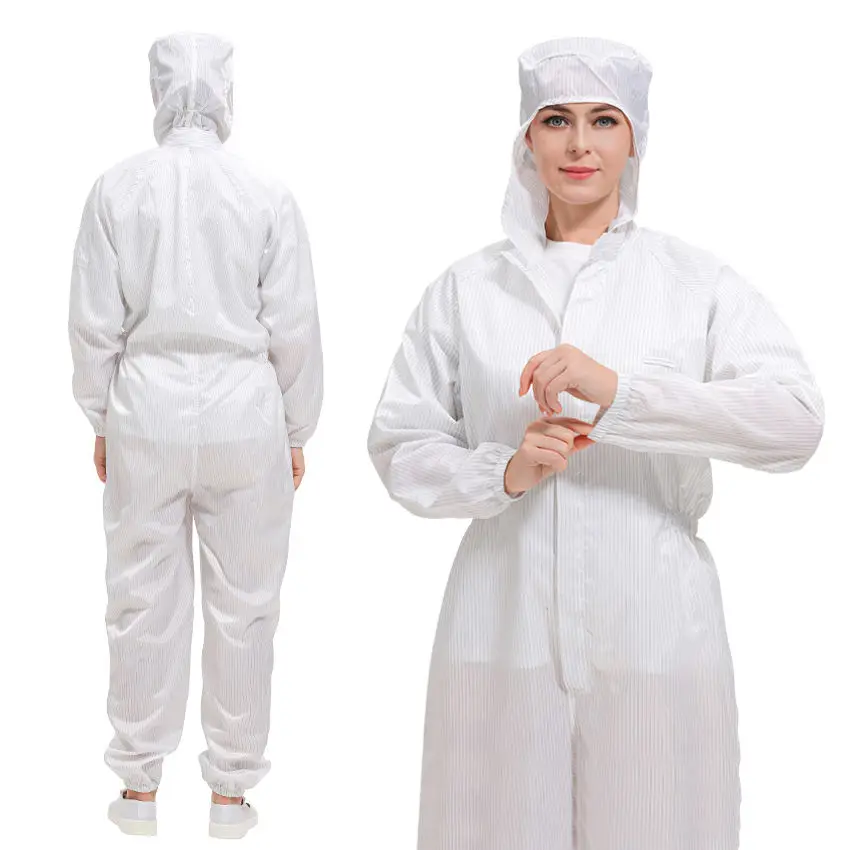 Cleanroom Apron Esd Clothes Antistatic Garment/esd Working Clothes