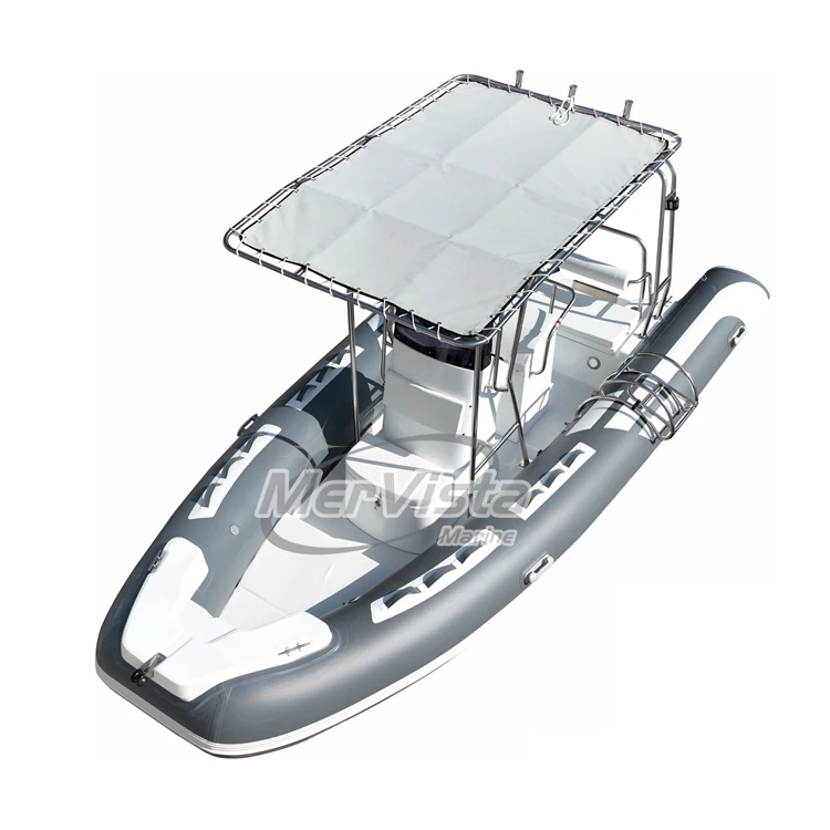 17ft center console boat bateau demi rigide rib barci de pescuit sportiv fiberglass rib 520
