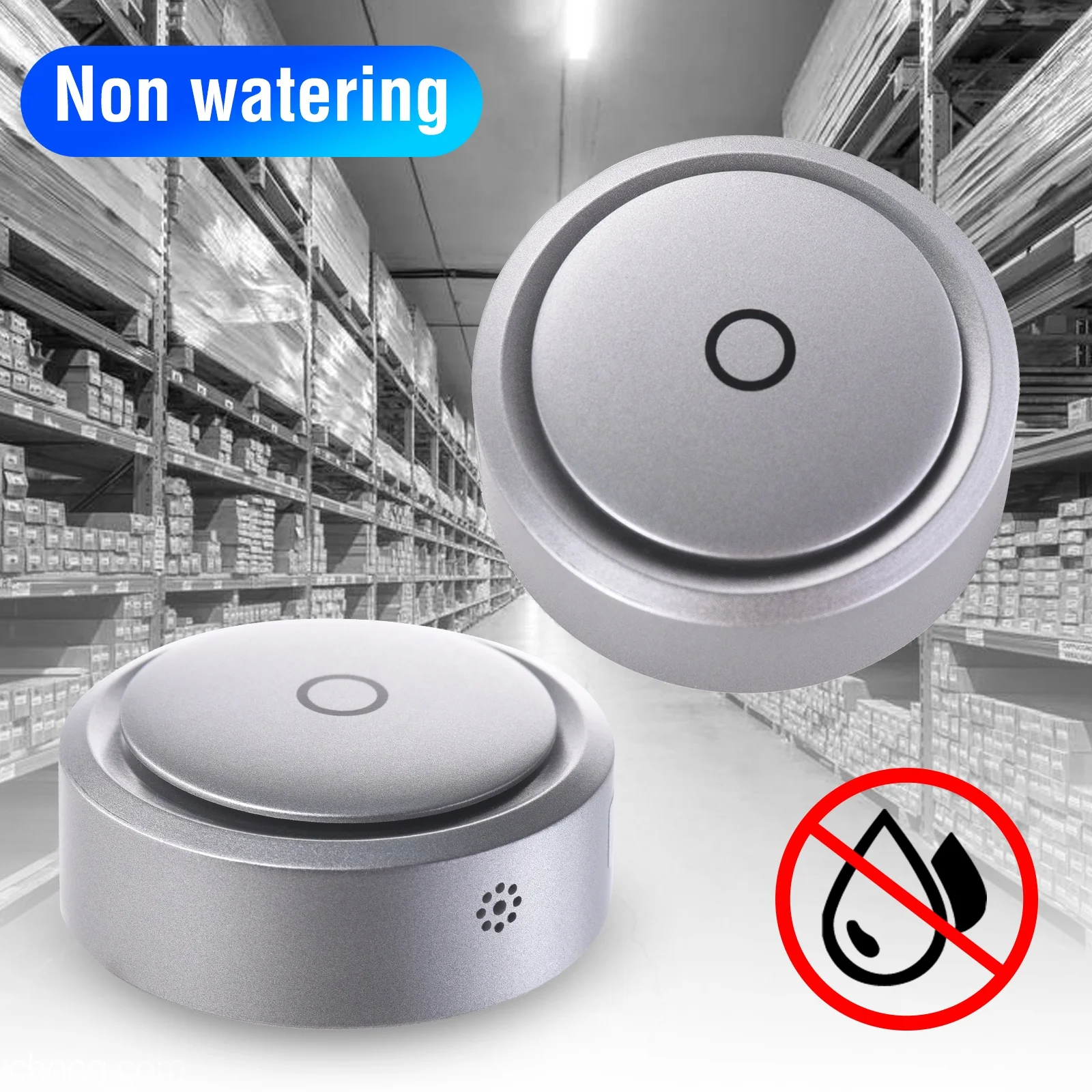 SCiE9 Nice design BLE 5.0 temperature humidity sensor beacon with a buzzer and SOS programmable push button