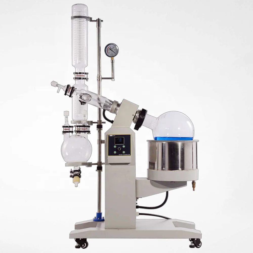 China Top Manufacturer Vacuum Rotovap Rotary Evaporator With Electrical Lift