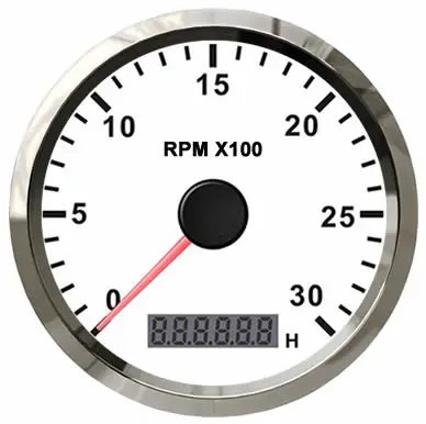 Морской Тахометр счетчика оборотов 3000/7000/8000/12000 об/мин 85