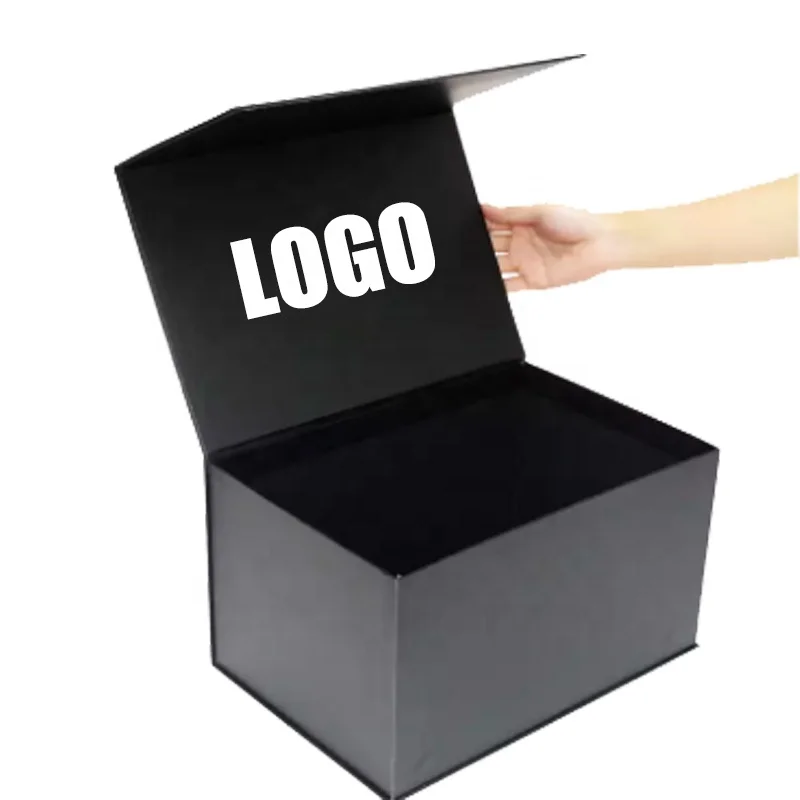 Custom Logo Premium Paper Gift Magnetic Display Box OEM/ODM Packaging Eco-friendly Master Box Closure Box with Magnetic Lid