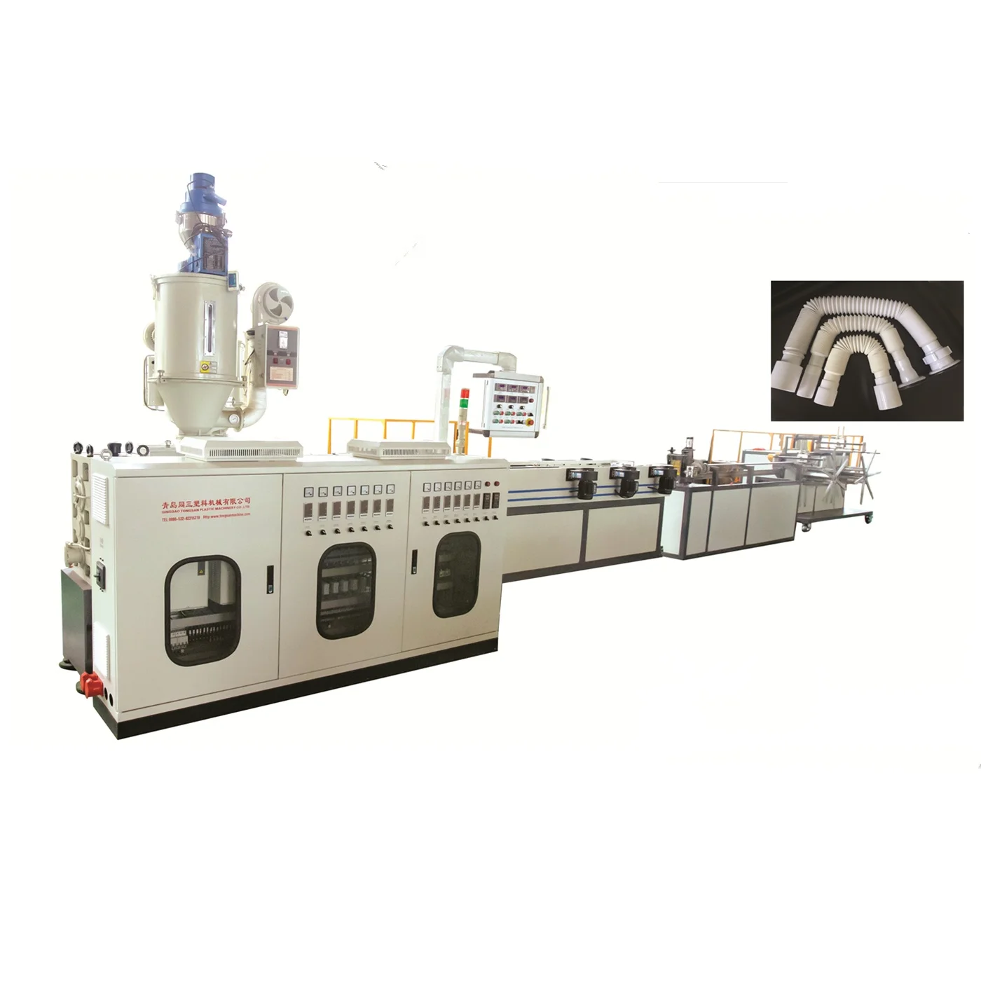 Qingdao Professional Manufacturer and Supplier for Plastic Corrugated Pipe Machines to Customers all around the world