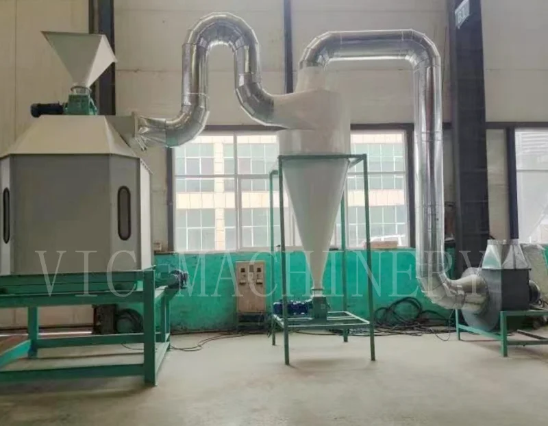 150T/Day  Flip-plate counter-flow cooling machine pellet counterflow cooler for wood pelelts and feed pellets