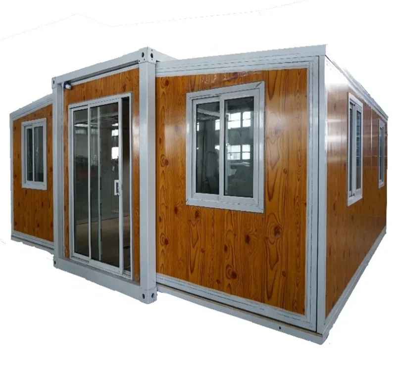 40ft folding expandable house prefabricated foldable house with 3 bedrooms
