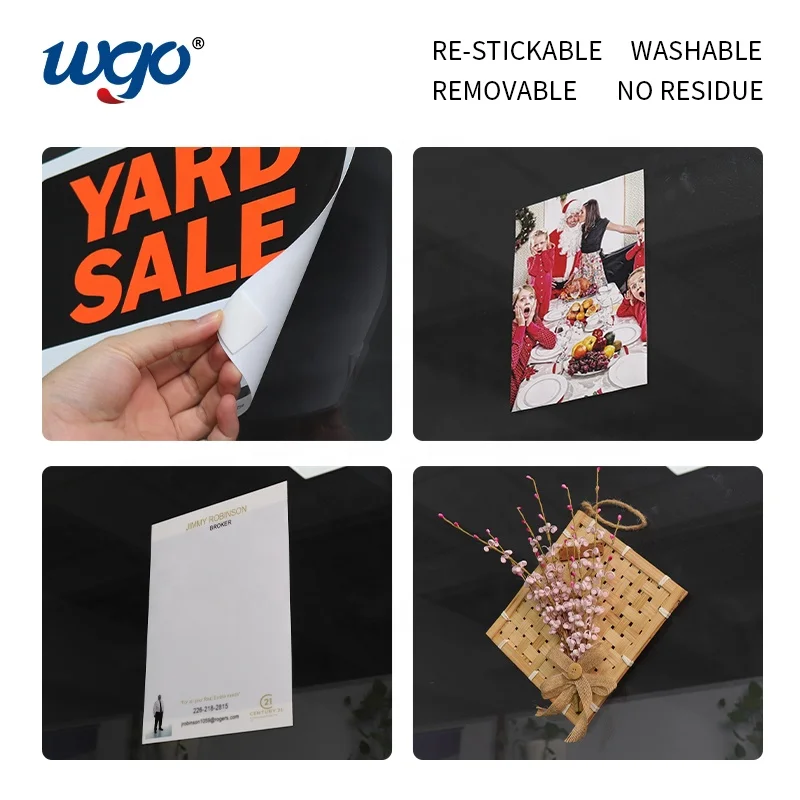 WGO Factory Direct Supply Restickable Adhesive Dots Removable Glue Dots Traceless Double Sides Glue Tape Stickers