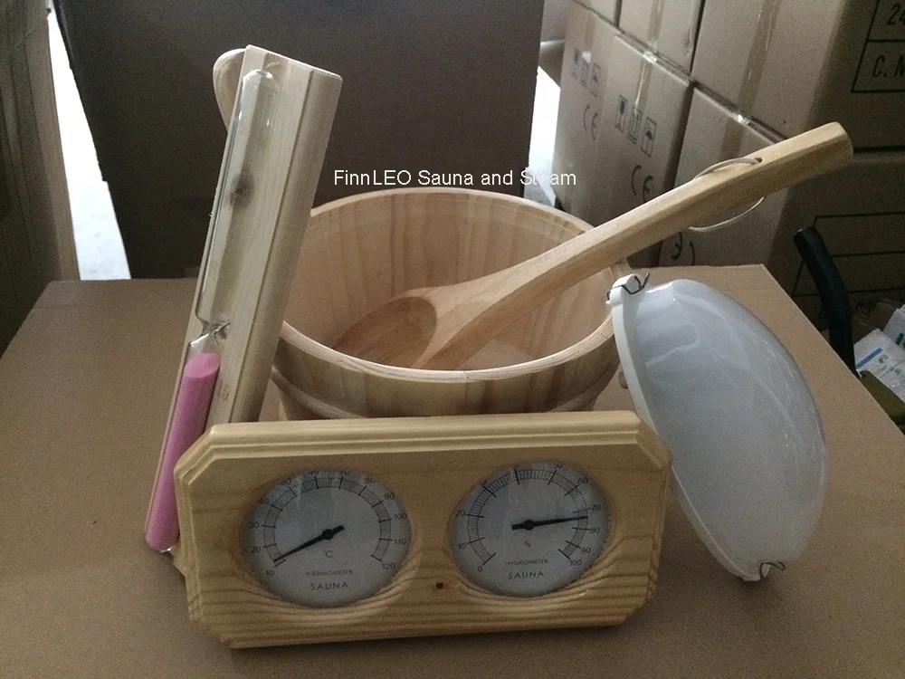 Manufacturer Hot Sauna Wooden Thermometer And Hygrometer