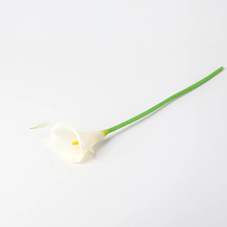 1 Wholesale High Quality Calla Lily Artificial Flower Hot Selling Decorative Flower Home Office Decoration Mini Calla Lily