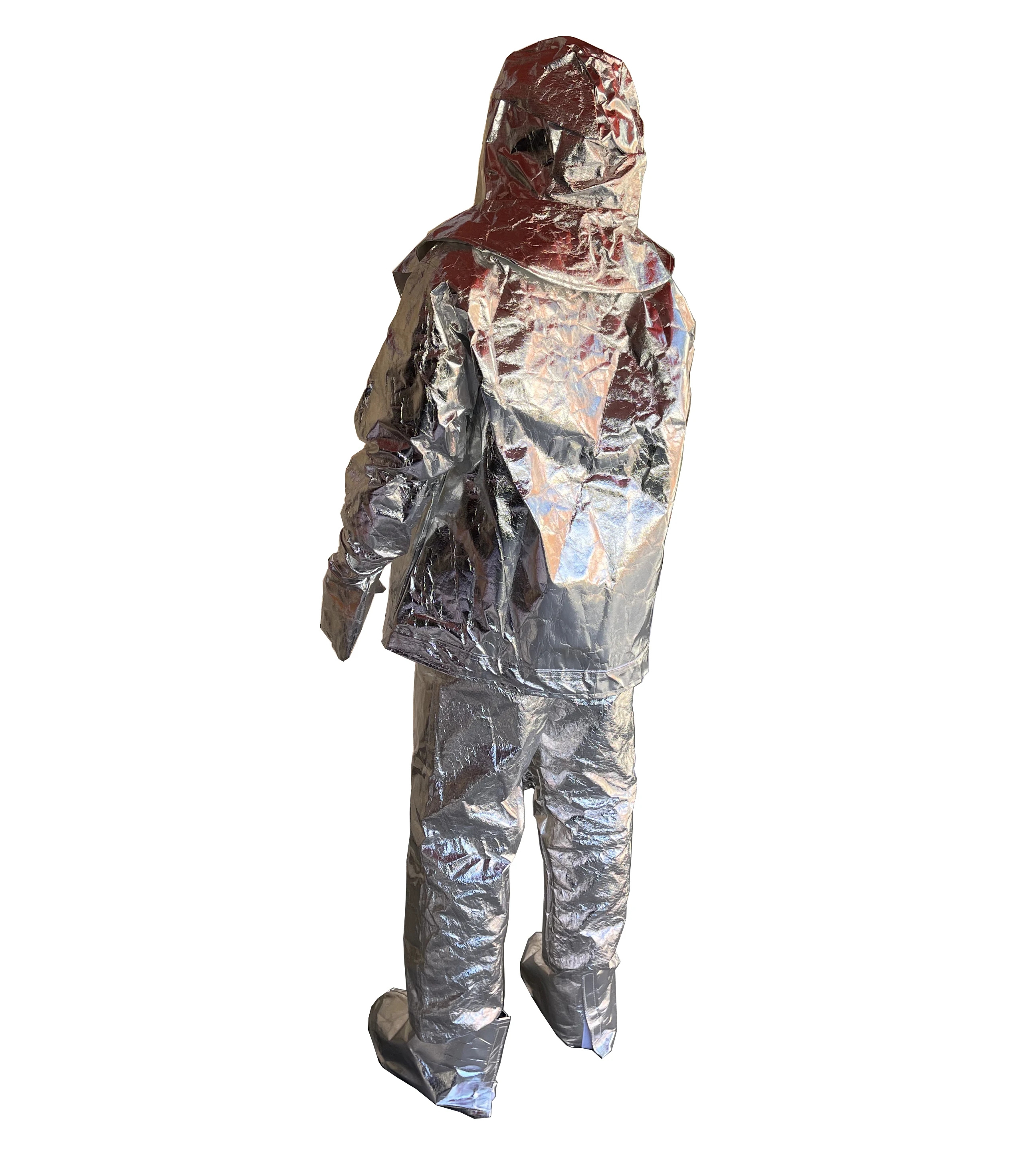 Hot Sale Fireman Aluminized Molten Metal Suit High Temperature Protection Heat Resistant Safety Suit