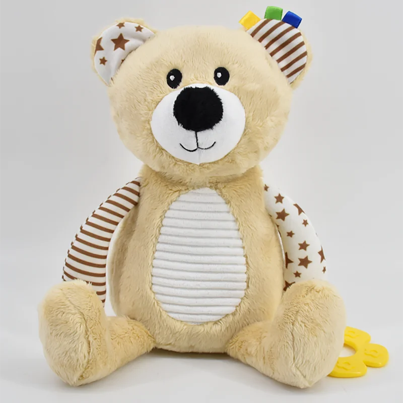 High Quality Baby Bed Teether Rattle Stroller Stuffed Sheep Hanging Plush Baby Teething Toys