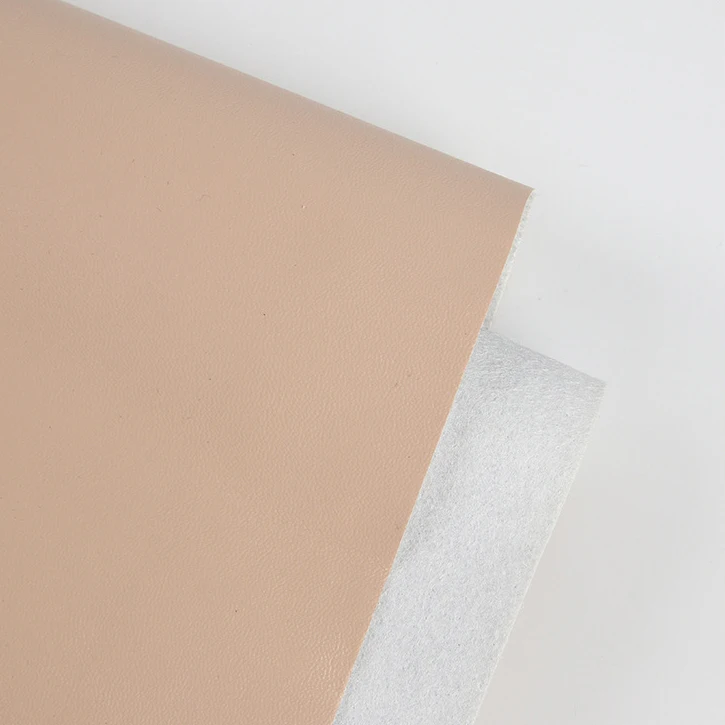 Luxury 0.7 mm Embossed Nappa Rexine Artificial Faux Microfiber PU Leather for Bags Shoes Car Seat Sofa Belts Making