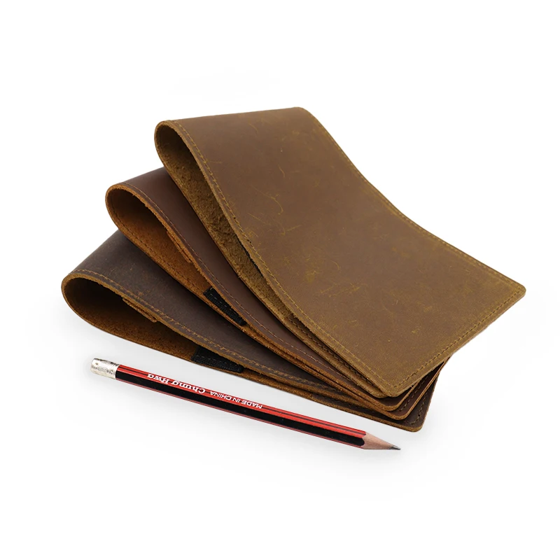 Golf Scorecard Holder Leather Hand Stitched Yardage Book Holder Golfers Gift Gift for Him,