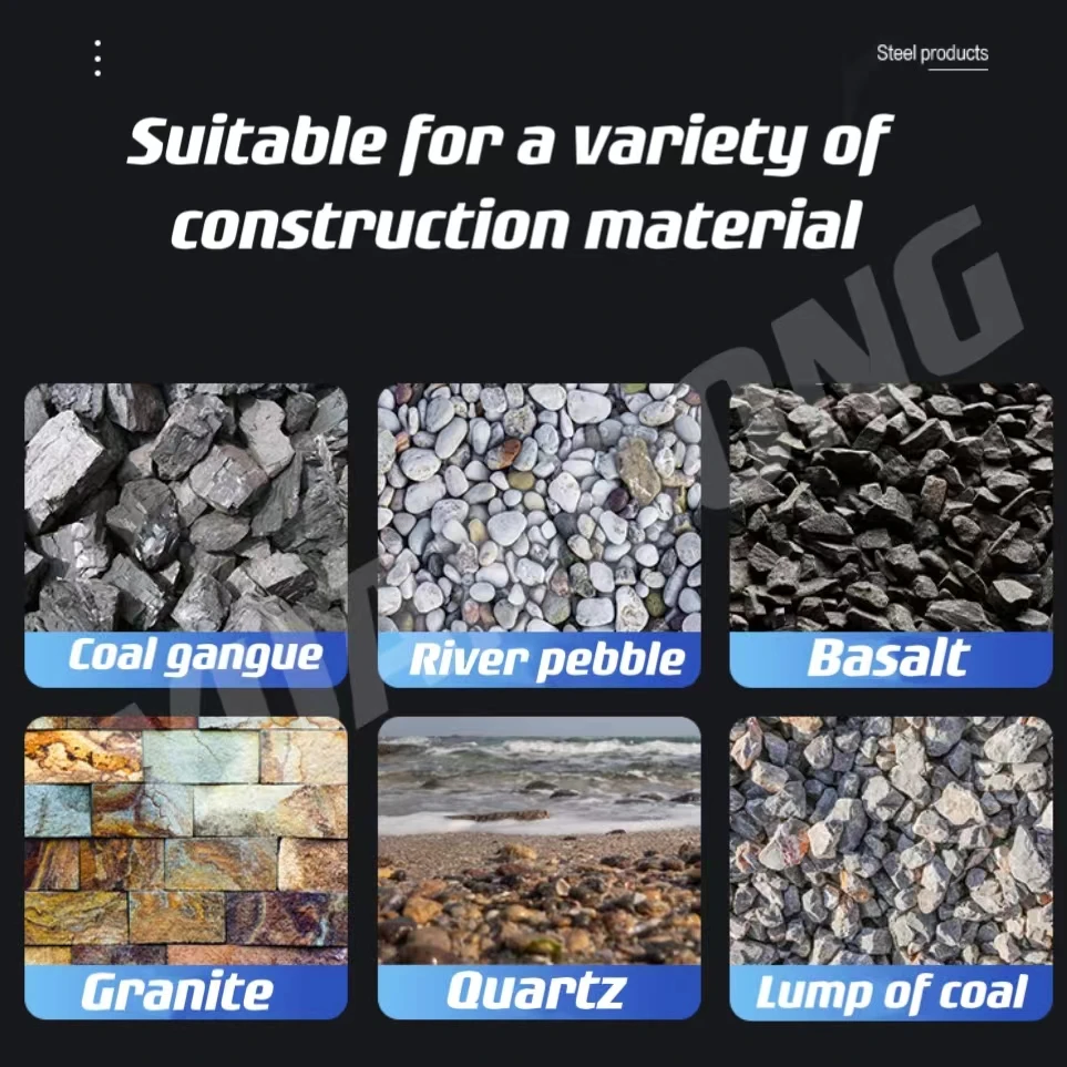 New Jaw Crusher Small Jaw Crusher High Compression Stone Crusher Coarse Medium Fine Jaw Crushing Machine