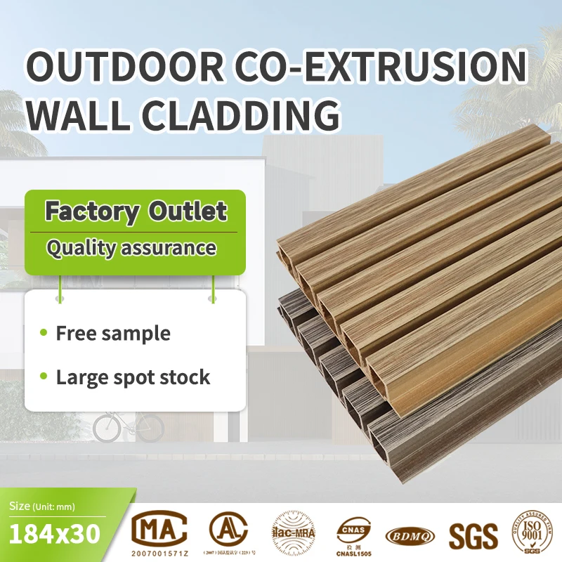 Superior Quality Proper Price Outdoor WPC Wall Cladding 3d Insulated Wainscoting Panels Wood Wall Panels
