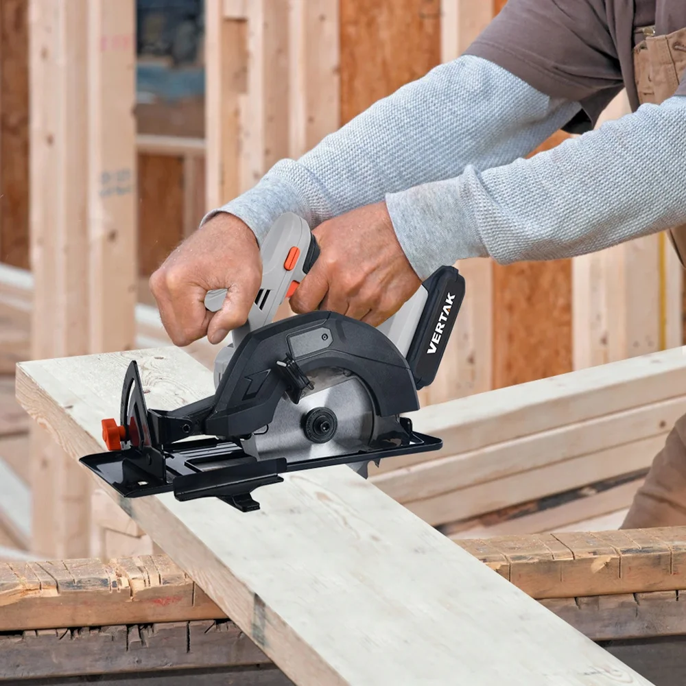 Vertak 20V Battery Firewood Cutting Professional Saw Hand Held Cordless Wood