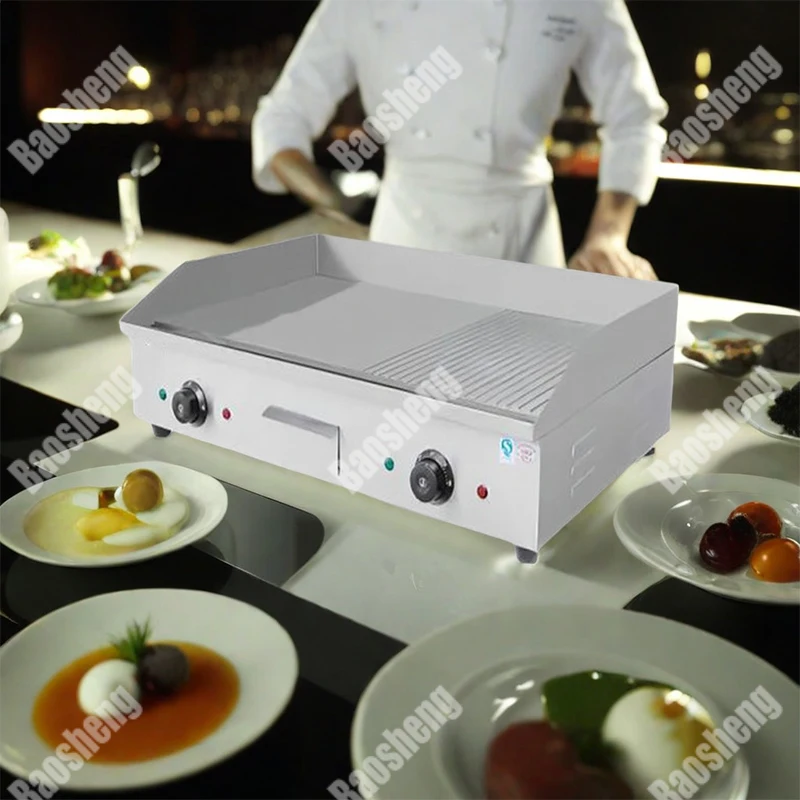 Hot Sales Commercial Gas Griddle Full Flat for fast food restaurant