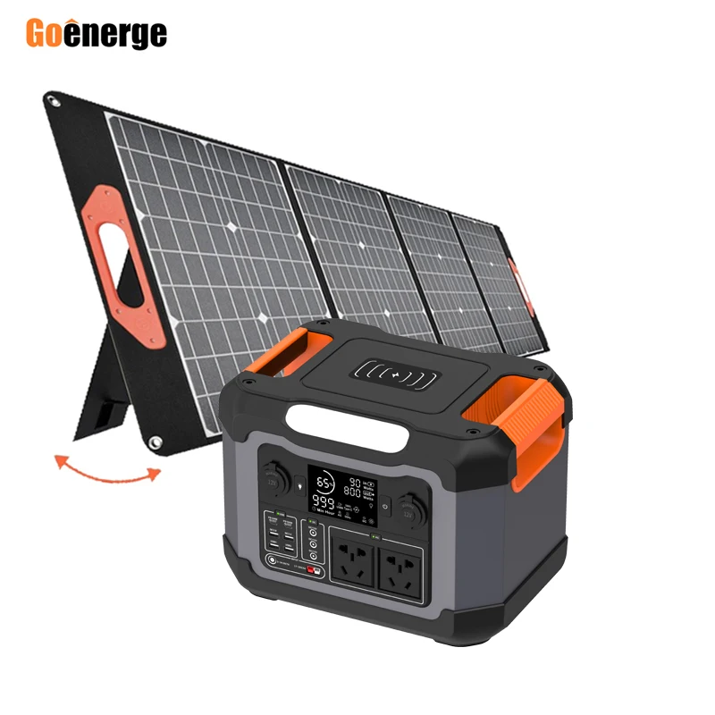 1200w Big Capacity  Portable Solar Generator for outdoor photography