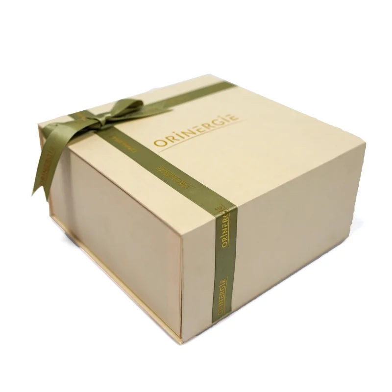 Recyclable Custom Premium Luxury Magnetic Gift Boxes For Gift Sets Packaging With Ribbon for Jewelry boxes