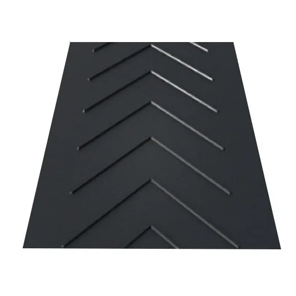 Hot Sale Ep 1800mm 6ply Oil Resistance Rubber Patterned Conveyor Belt