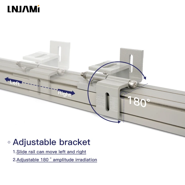 LNJAMI Building Facade Lighting Decor IP65 DC24V 24W 30W 36W LED Wall Washer Light Bar RGB DMX Light Outdoor