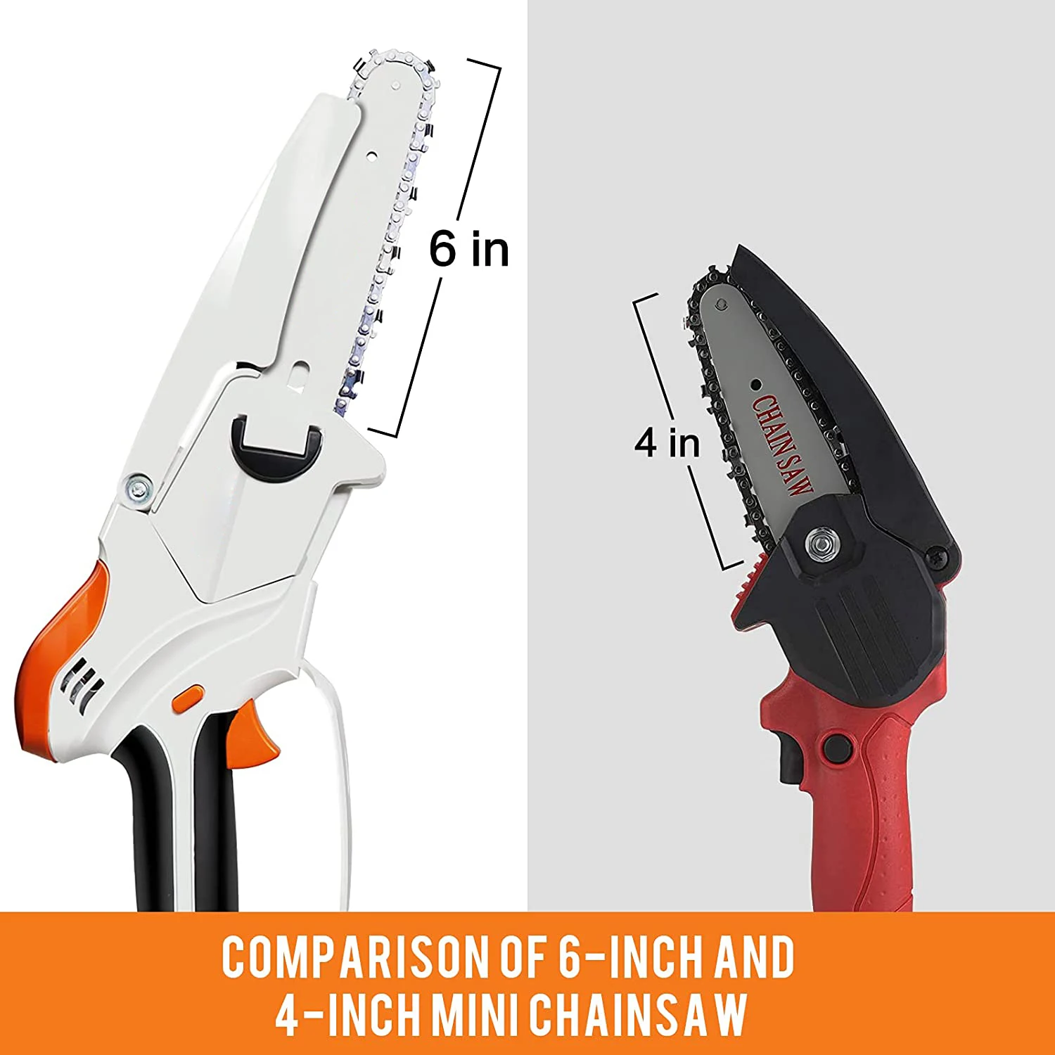 Беспроводная цепная пила 6 дюймов адаптер цепи и стержня профессиональное устройство для резки электрическая