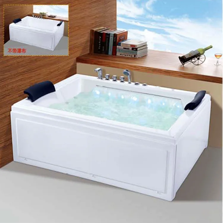 IDEAL curve shape Deep Soaking Custom Made Poland big Dimensions Bathtub with bath tub function