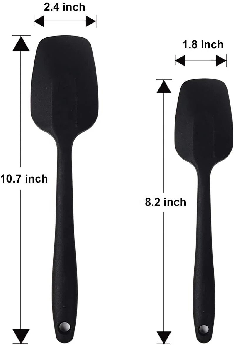 Wholesale Hot Eco-friendly Non-Stick Cooking Tools Kitchen Cooking Utensil Silicone Spatula Spoon For Kitchen Cooking
