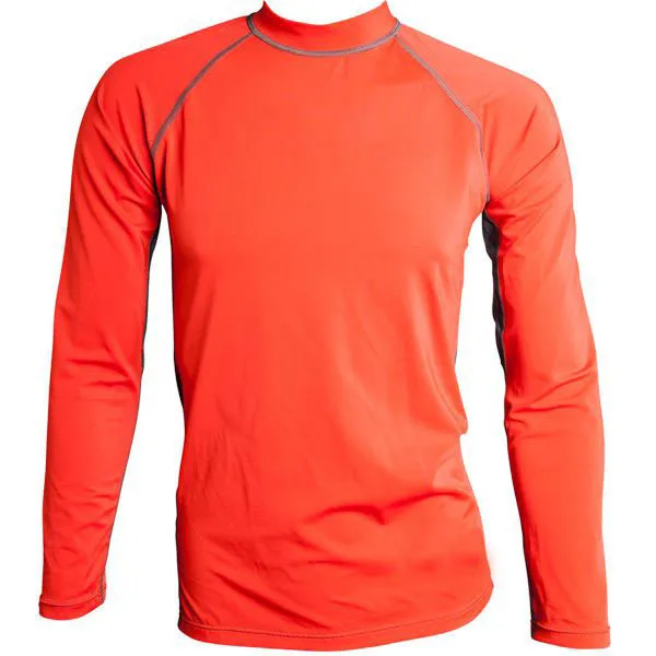 Long Sleeve Quick Dry Rash Vest Swim Shirt Mens Uv Protection Surfing Rash Guard