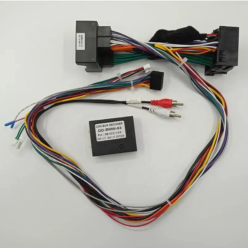 JF-BM-03 fit for BMW X3 Wire harness connector car ISO harness canbus box cable