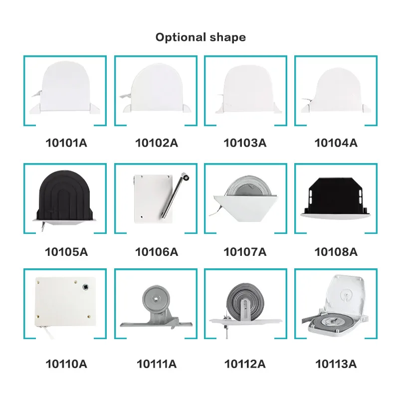 Spain Type Winder Strap Rope Coiler Winch Box for Roller Shutter Accessories