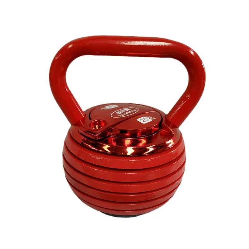 wholesale custom Kettlebell Adjustable Monkey 20lb  40lb  Kettlebell Black Cast Iron Powder