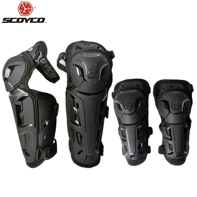 SCOYCO Motocross Motorcycle Knee Pads Protector Equipment Pad Brace Moto MX Knee Braces Mtb Skis Protection Guard Kneepads