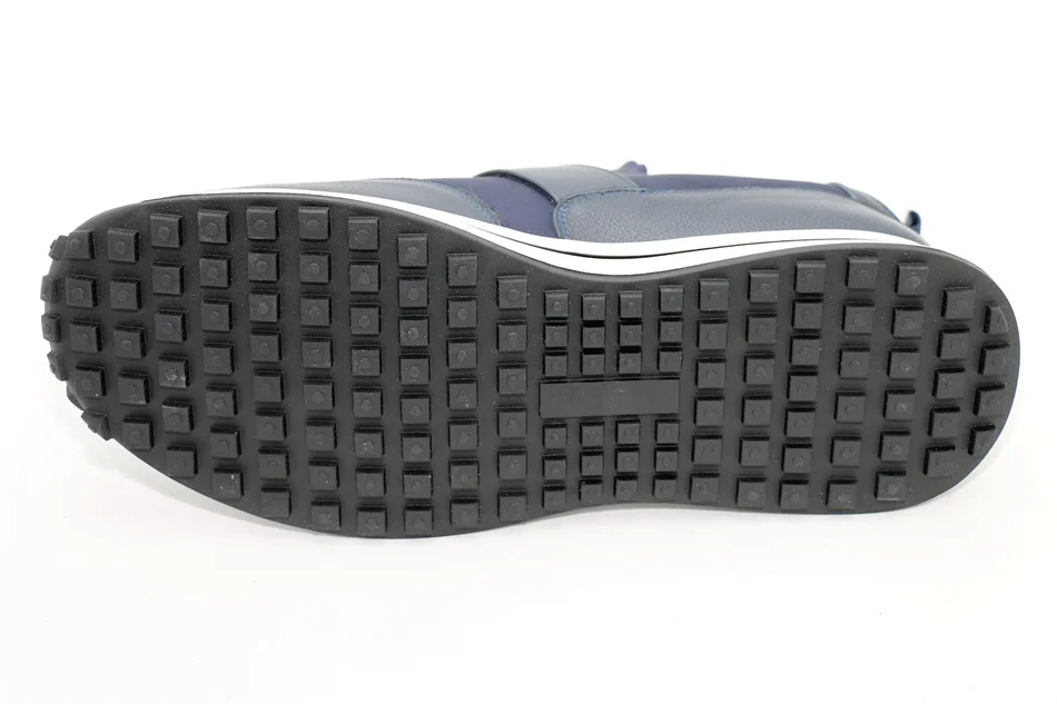 LANCI Shoe Manufacturer Mens Fashion Shoes Mens Genuine Leather Breathable Mesh Track Sneakers Running Trainers Shoes