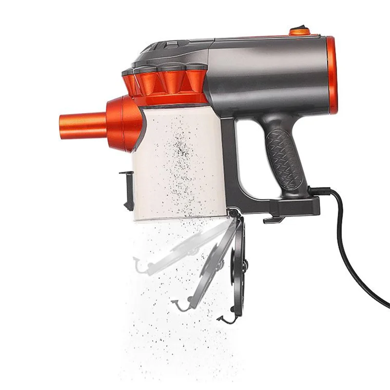 Vacuum Cleaner Carpet Floor Care Wired Handheld With Different Brush Heads Black