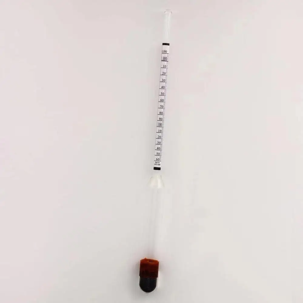 hot sell Triple Scale Hydrometer for Beer Wine Mead & Kombucha -Specific Gravity ABV alcohol Tester