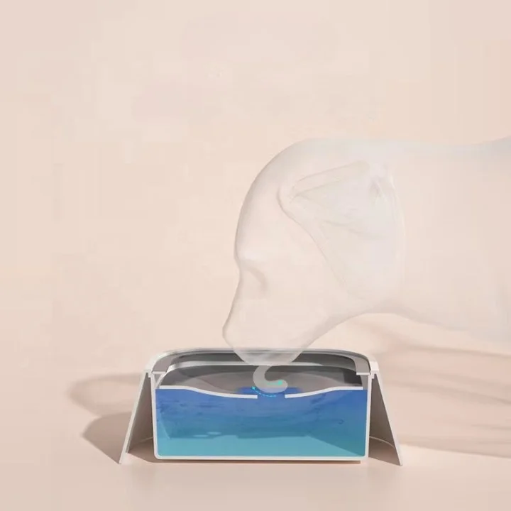 Hot Sale Not Wet Mouth Floating Anti-tip Levitation Water Feeding Pet Bowl for Dogs and Cats