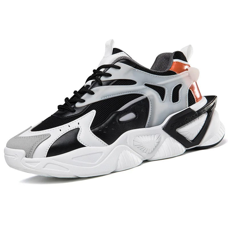 Wholesale Fashion Design Tennis Air Cushion Footwear Walking Style Casual Air Cushion Sports Sneakers Chunky Men Shoes